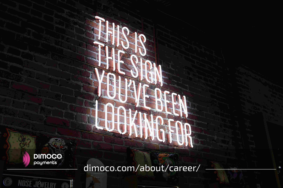 This is the sign you´ve been looking for, job Image