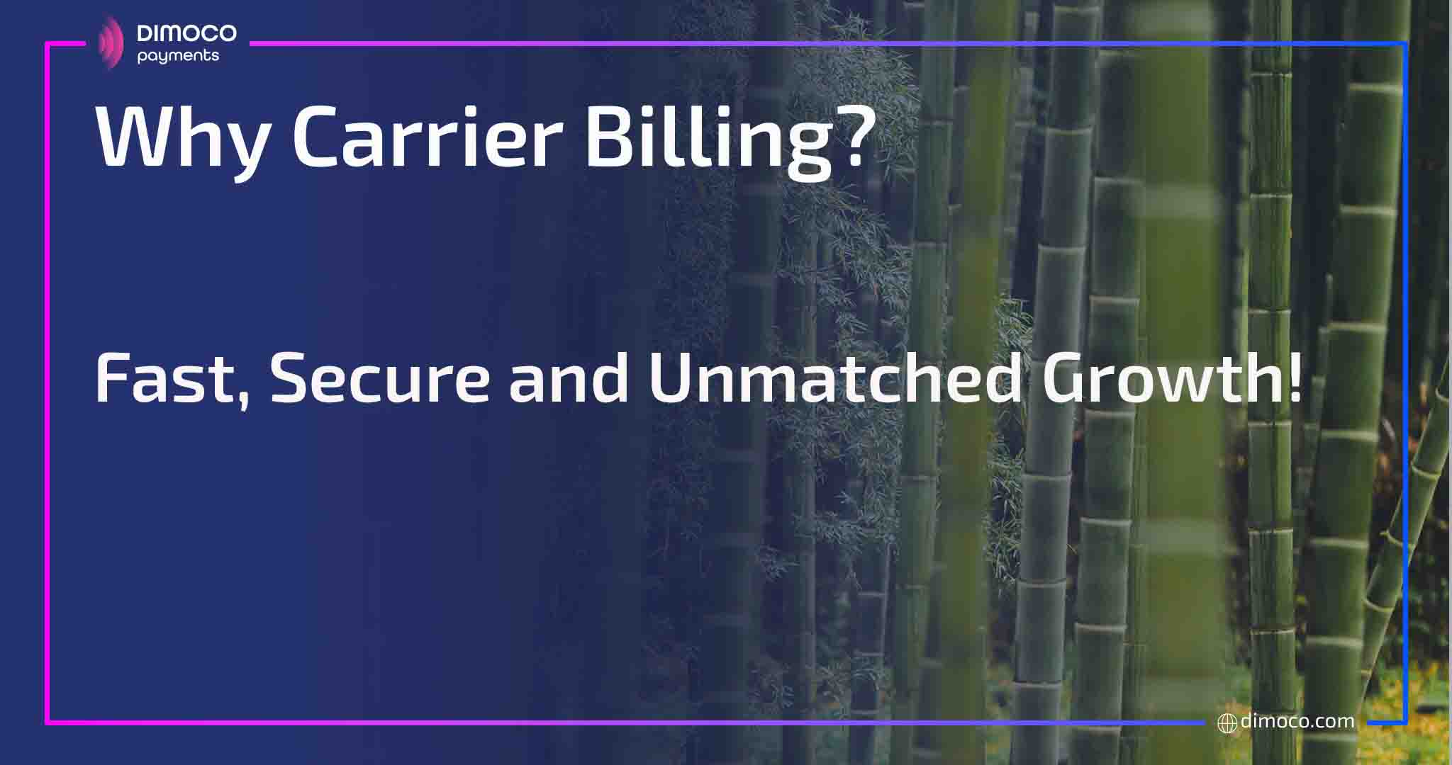 Why Carrier Billing Posting Header