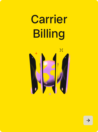 DIMOCO Products Carousel graphic Carrier Billing